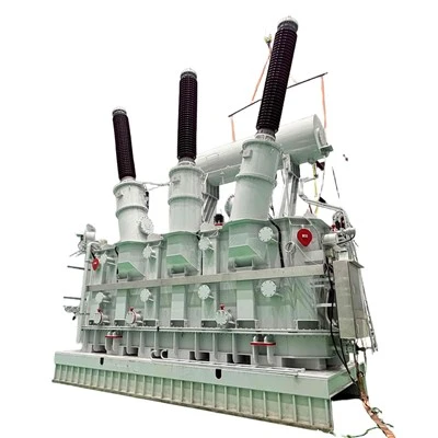 220kV Żejt-mgħaddas Tliet-Tliet fażijiet-istralċ Transformer tal-Enerġija li Jirregola l-Vultaġġ Mhux Eċċitat