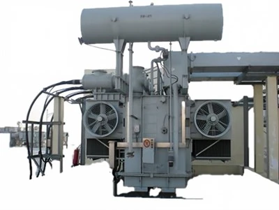 66kV Żejt-mgħaddas Tliet-fażijiet Doppju-istralċ Fuq-Tagħbija Transformer tal-Enerġija li Jirregola l-Vultaġġ